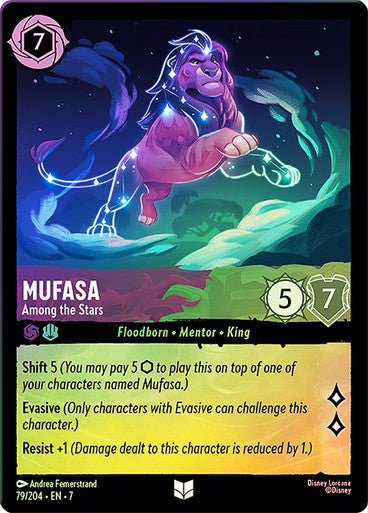 Mufasa - Among the Stars (Cold Foil) - Con T de Tlacuache - Ravensburger