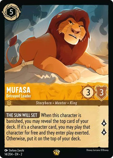 Mufasa - Betrayed Leader (Non - foil) - Con T de Tlacuache - Ravensburger