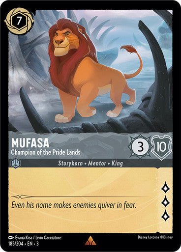 Mufasa - Champion of the Pride Lands (Non - foil) - Con T de Tlacuache - Ravensburger