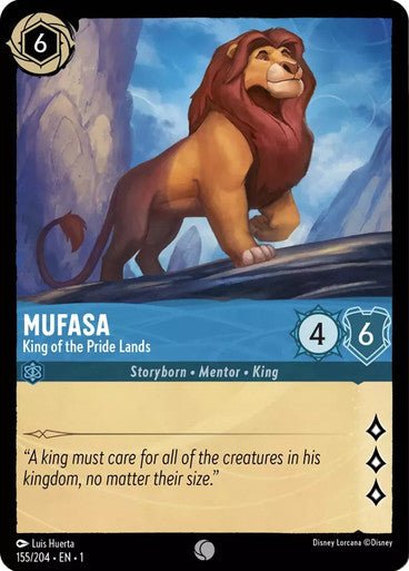 Mufasa - King of the Pride Lands ( Non - foil ) - Con T de Tlacuache - Ravensburger