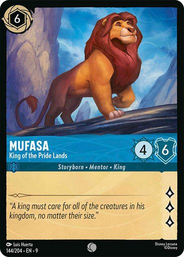Mufasa - King of the Pride Lands (Non - foil) - Con T de Tlacuache - Ravensburger