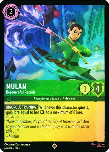 Mulan (Cold Foil) | Ravensburger - Con T de Tlacuache - Ravensburger
