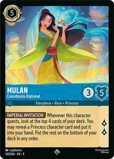 Mulan - Considerate Diplomat (Non - foil) - Con T de Tlacuache - Ravensburger