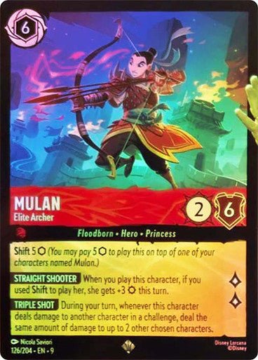Mulan - Elite Archer (Cold Foil) - Con T de Tlacuache - Ravensburger