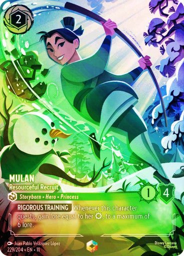 Mulan (Inkwash Foil) | Ravensburger - Con T de Tlacuache - Ravensburger