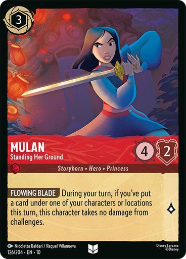 Mulan (Non - foil) - Con T de Tlacuache - Ravensburger