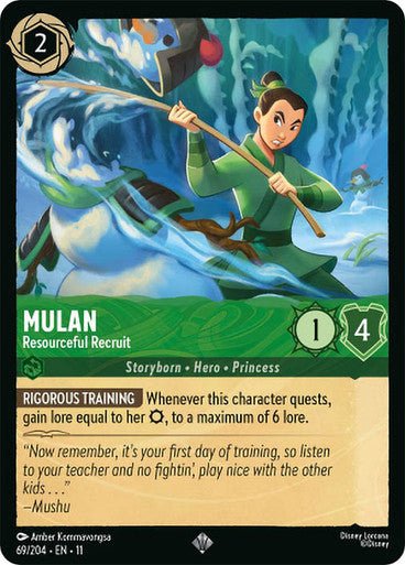 Mulan (Non - foil) | Ravensburger - Con T de Tlacuache - Ravensburger