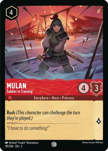 Mulan - Soldier in Training (Non-foil)