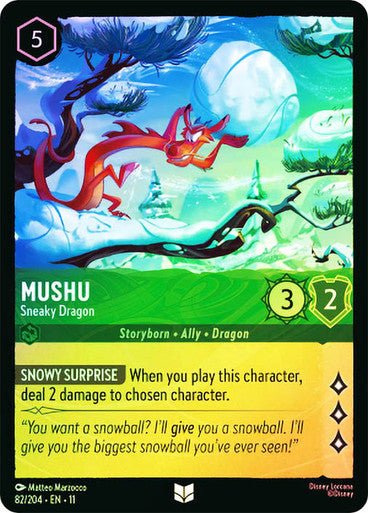 Mushu (Cold Foil) | Ravensburger - Con T de Tlacuache - Ravensburger