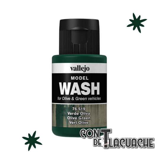 MW Wash Olive Green (35ml) | Vallejo - Con T de Tlacuache - Vallejo