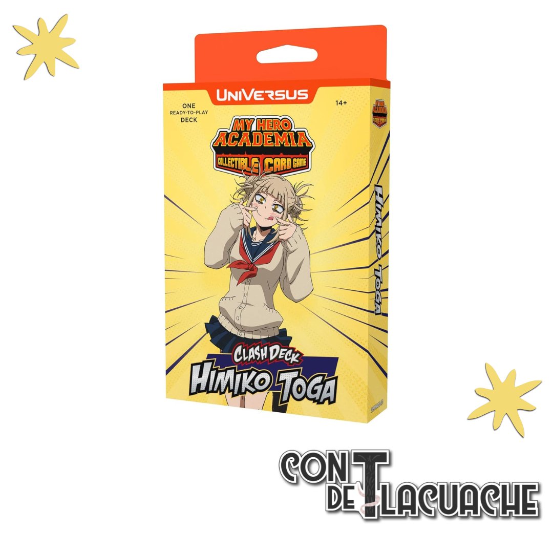 My Hero Academia Jet Burn Clash Deck Himigo Toga | UniVersus - Con T de Tlacuache - UNIVERSUS