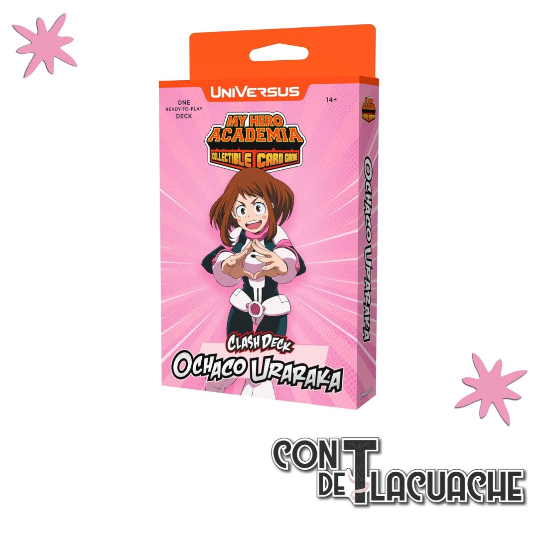 My Hero Academia Jet Burn Clash Deck Ochaco Uraraka | UniVersus - Con T de Tlacuache - UNIVERSUS