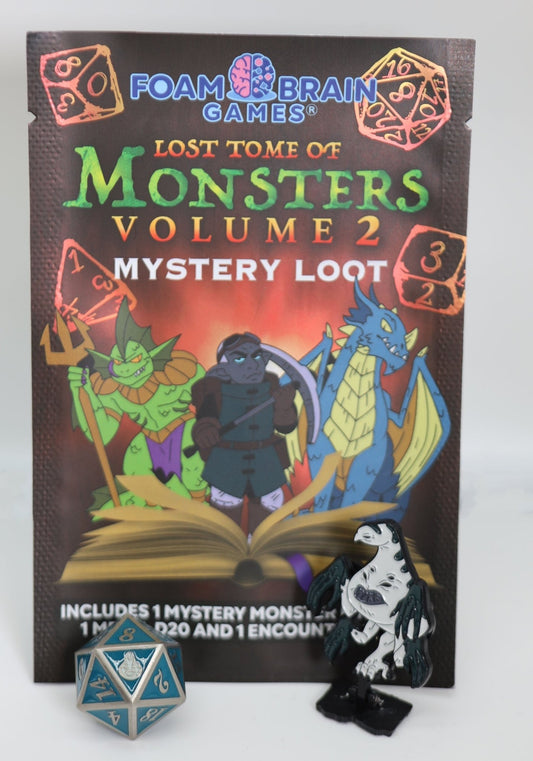 Mystery Loot Lost Tome of Monsters 2 - Con T de Tlacuache - Con T de Tlacuache