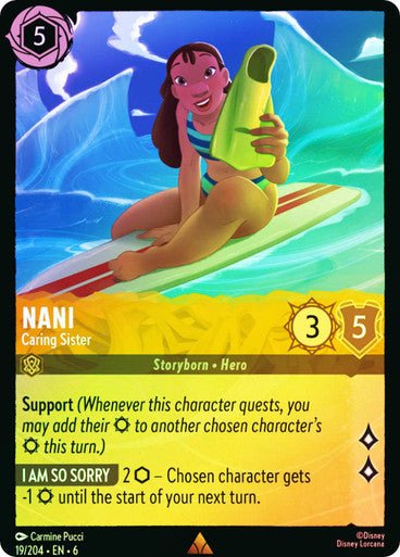 Nani - Caring Sister ( Cold Foil ) - Con T de Tlacuache - Ravensburger