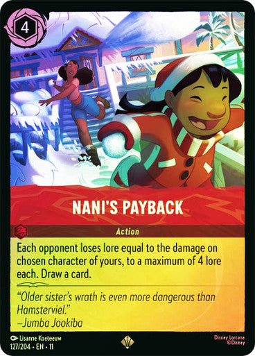 Nani's Payback (Cold Foil) | Ravensburger - Con T de Tlacuache - Ravensburger