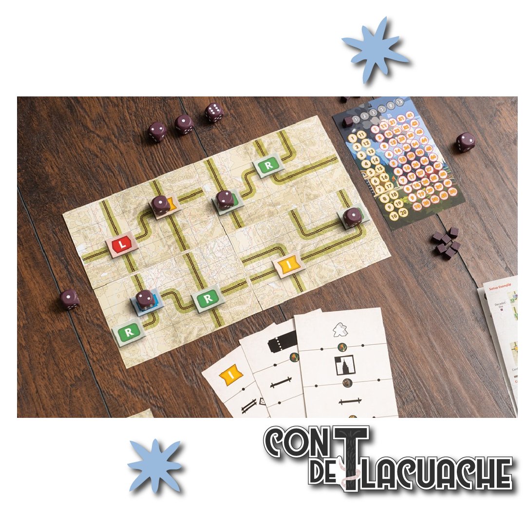 Nano 9 Games Volume 1 Railways | Kick Starter - Con T de Tlacuache - KickStarter