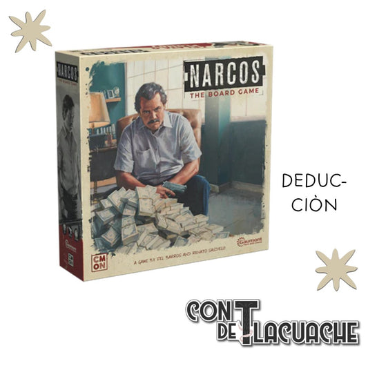 Narcos: The Board Game | CMON - Con T de Tlacuache - CMON