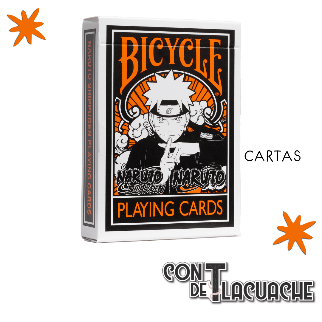 Naruto Playing Cards | Bicycle - Con T de Tlacuache - Con T de Tlacuache