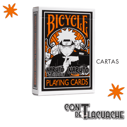 Naruto Playing Cards | Bicycle - Con T de Tlacuache - Con T de Tlacuache