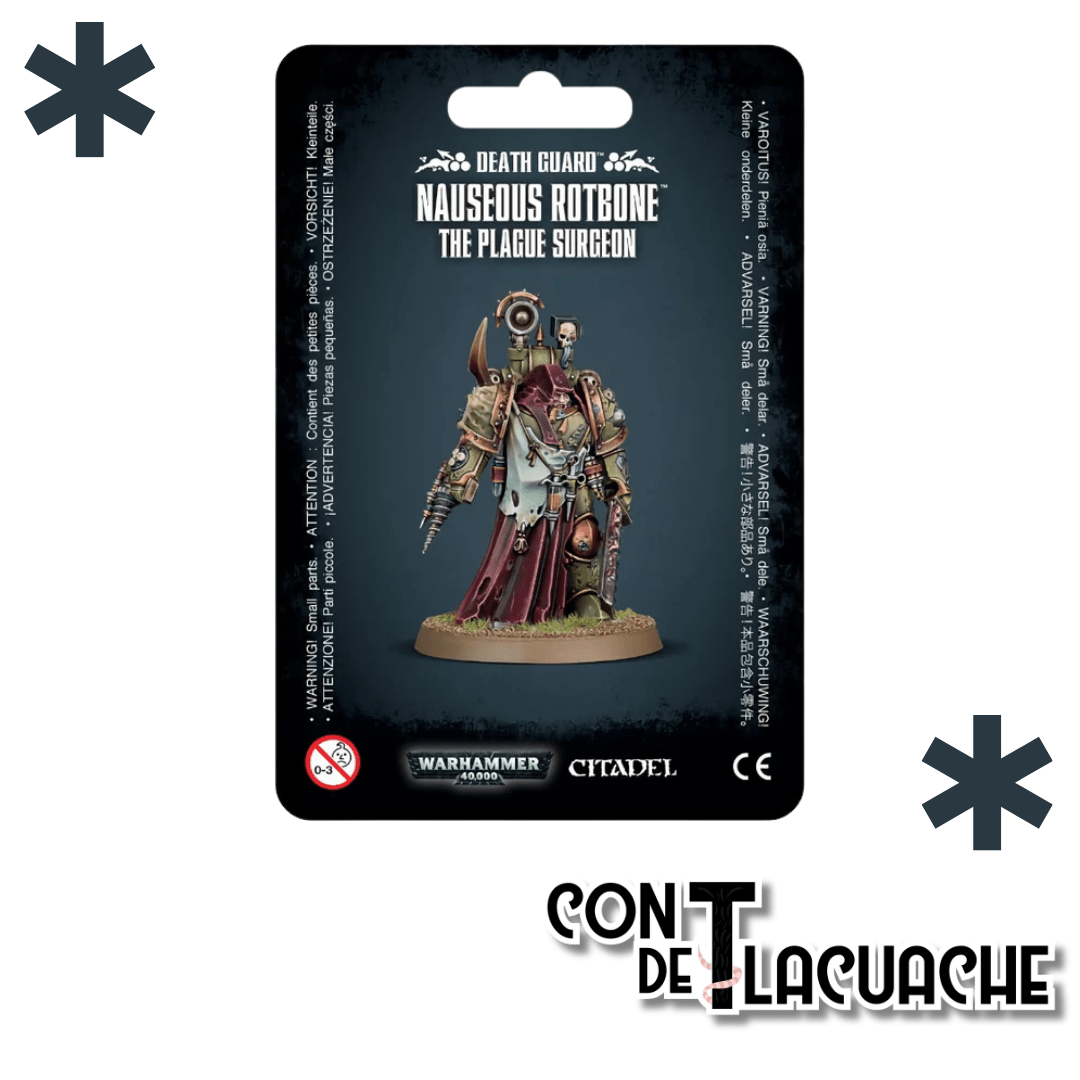Nauseous Rotbone The Plague Surgeon | Games Workshop - Con T de Tlacuache - Con T de Tlacuache