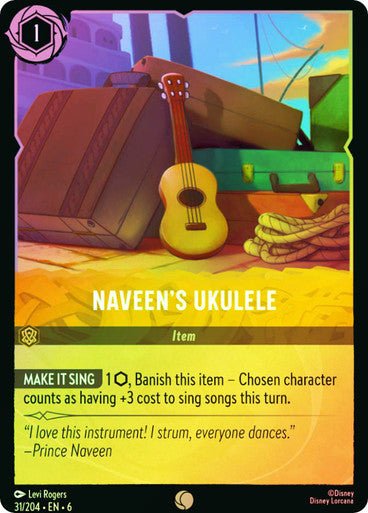 Naveen's Ukulele ( Cold Foil ) - Con T de Tlacuache - Ravensburger