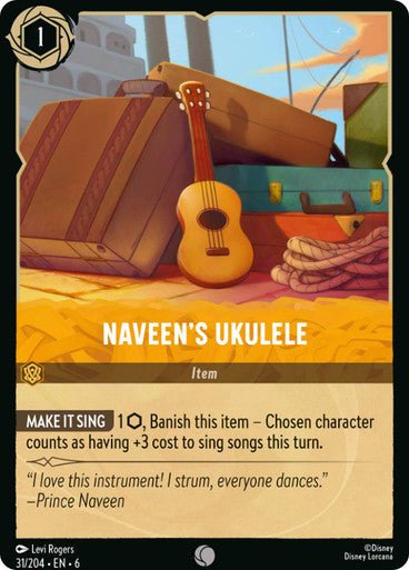 Naveen's Ukulele ( Non - foil ) - Con T de Tlacuache - Ravensburger