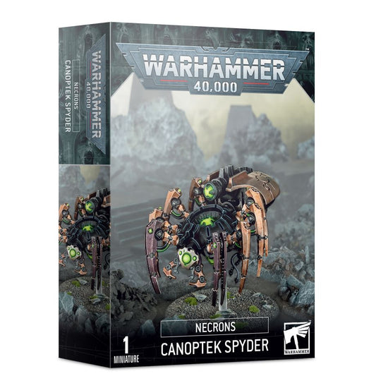 Necrons Canoptek Spyder | Games Workshop - Con T de Tlacuache - Games Workshop