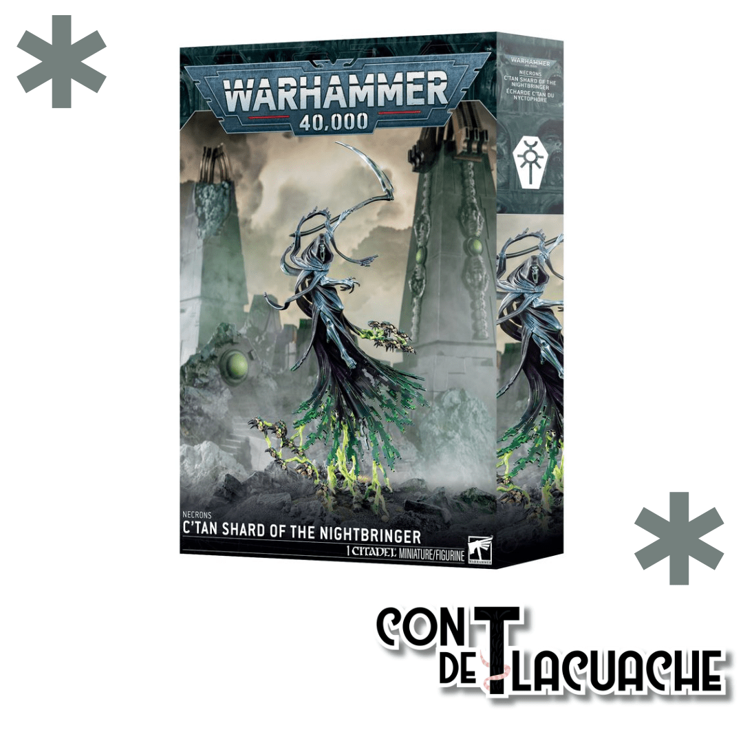 Necrons C'Tan Shard Of The Nightbringer| Games Workshop - Con T de Tlacuache - Games Workshop