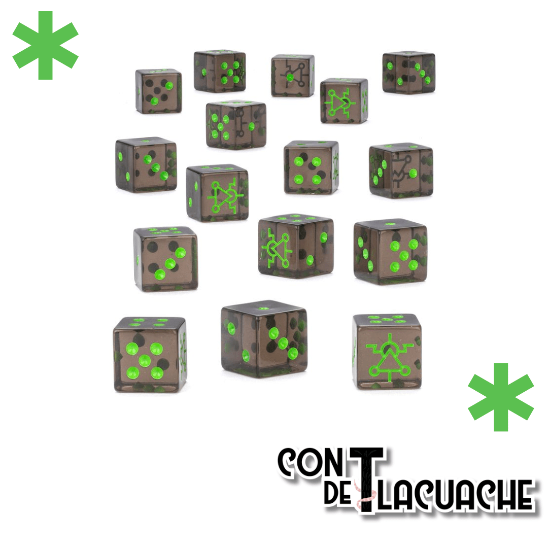 Necrons Destroyer Cult Dice | Games Workshop - Con T de Tlacuache - Games Workshop