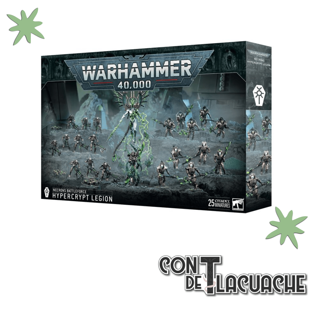 Necrons Hypercrypt Legion | Games Workshop - Con T de Tlacuache - Games Workshop