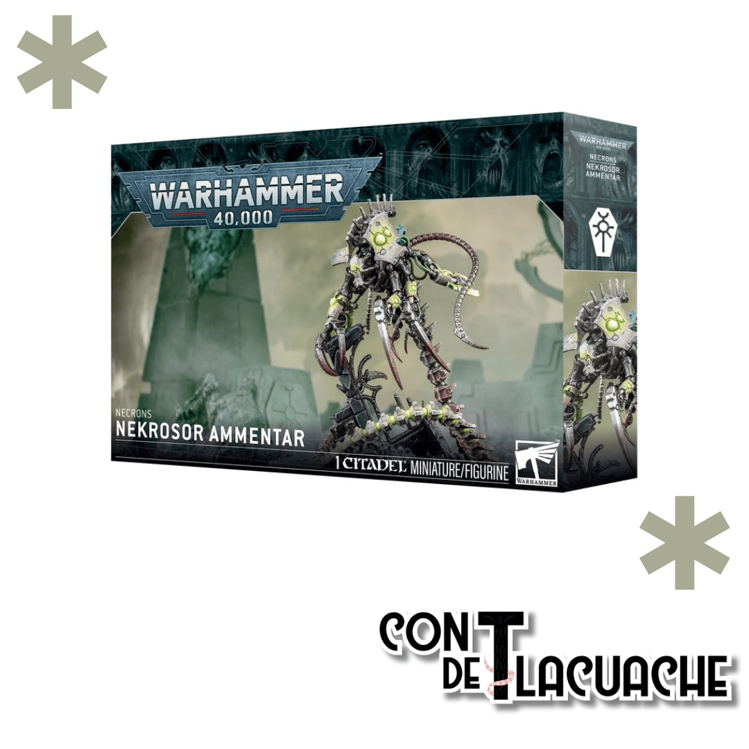 Necrons Nekrosor Ammentar | Games Workshop - Con T de Tlacuache - Games Workshop