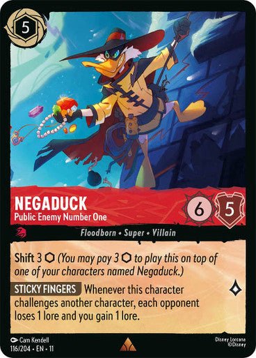 Negaduck (Non - foil) | Ravensburger - Con T de Tlacuache - Ravensburger