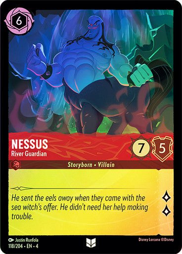 Nessus - River Guardian ( Cold Foil ) | Ravesburger - Con T de Tlacuache - Ravensburger