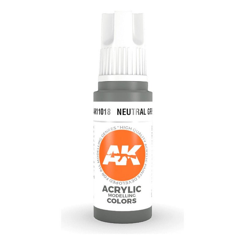 Neutral Grey 17Ml | Ak Interactive - Con T de Tlacuache - AK Interactive
