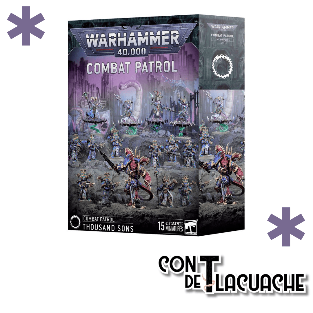 New Combat Patrol Thousand Sons | Games Workshop - Con T de Tlacuache - Games Workshop