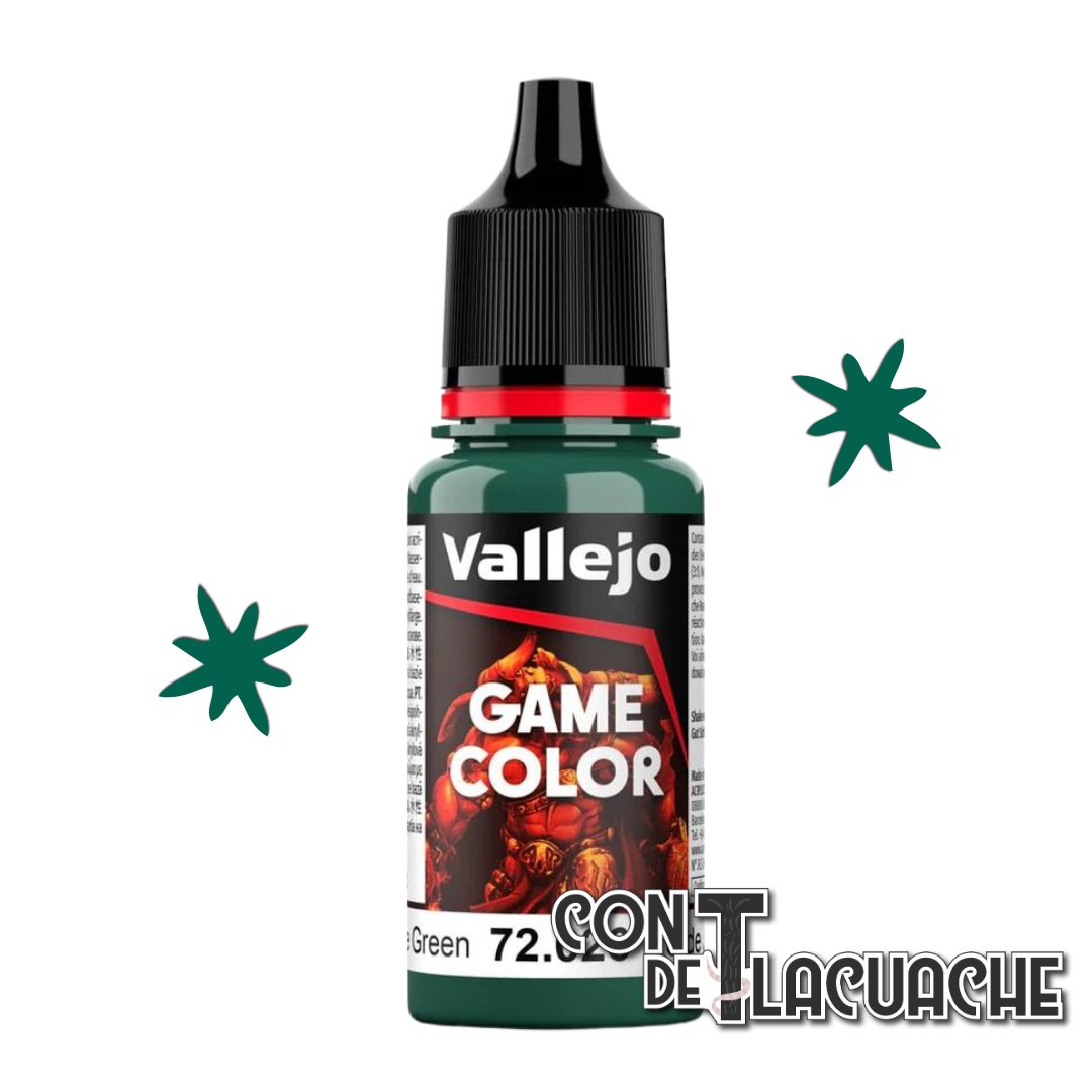 NEW Game Color Jade Green 18ml (72026) | Vallejo - Con T de Tlacuache - Vallejo