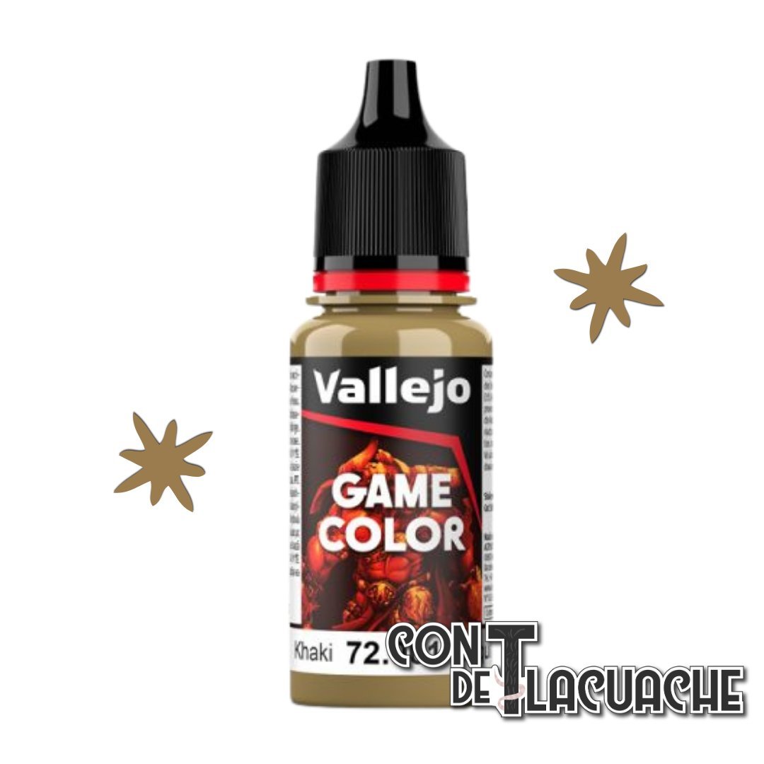 NEW Game Color Khaki 18ml (72061) | Vallejo - Con T de Tlacuache - Vallejo