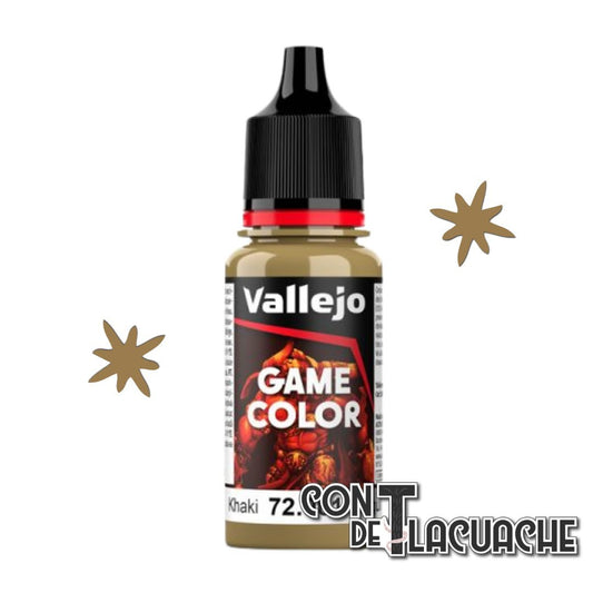 NEW Game Color Khaki 18ml (72061) | Vallejo - Con T de Tlacuache - Vallejo