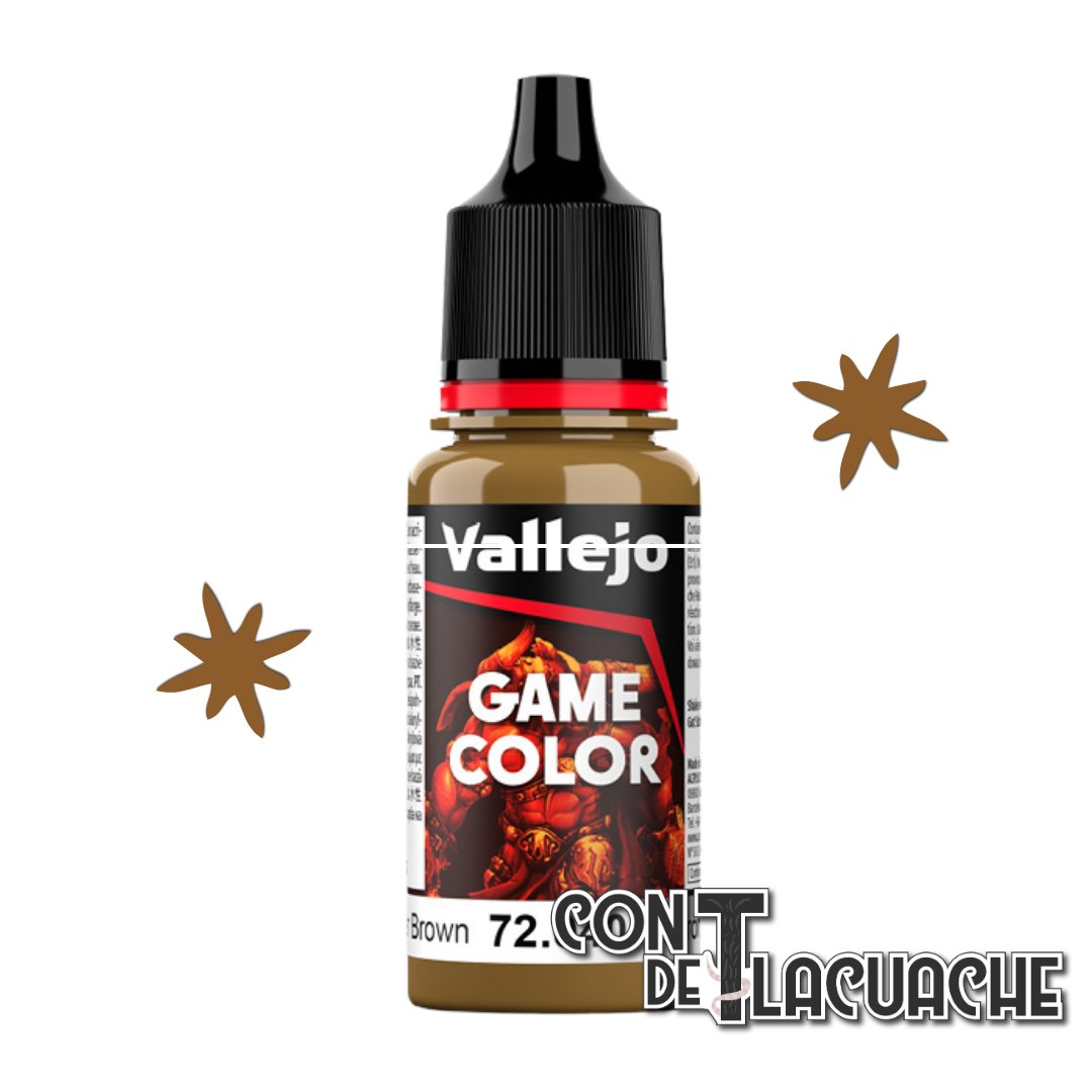 NEW Game Color Leather Brown 18ml (72040) | Vallejo - Con T de Tlacuache - Vallejo