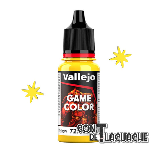 NEW Game Color Moon Yellow 18ml (72005) | Vallejo - Con T de Tlacuache - Vallejo