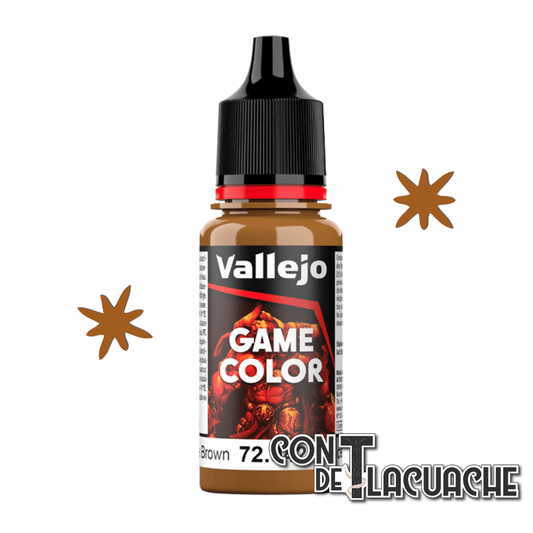 NEW Game Color Parasite Brown 18ml (72042) | Vallejo - Con T de Tlacuache - Vallejo