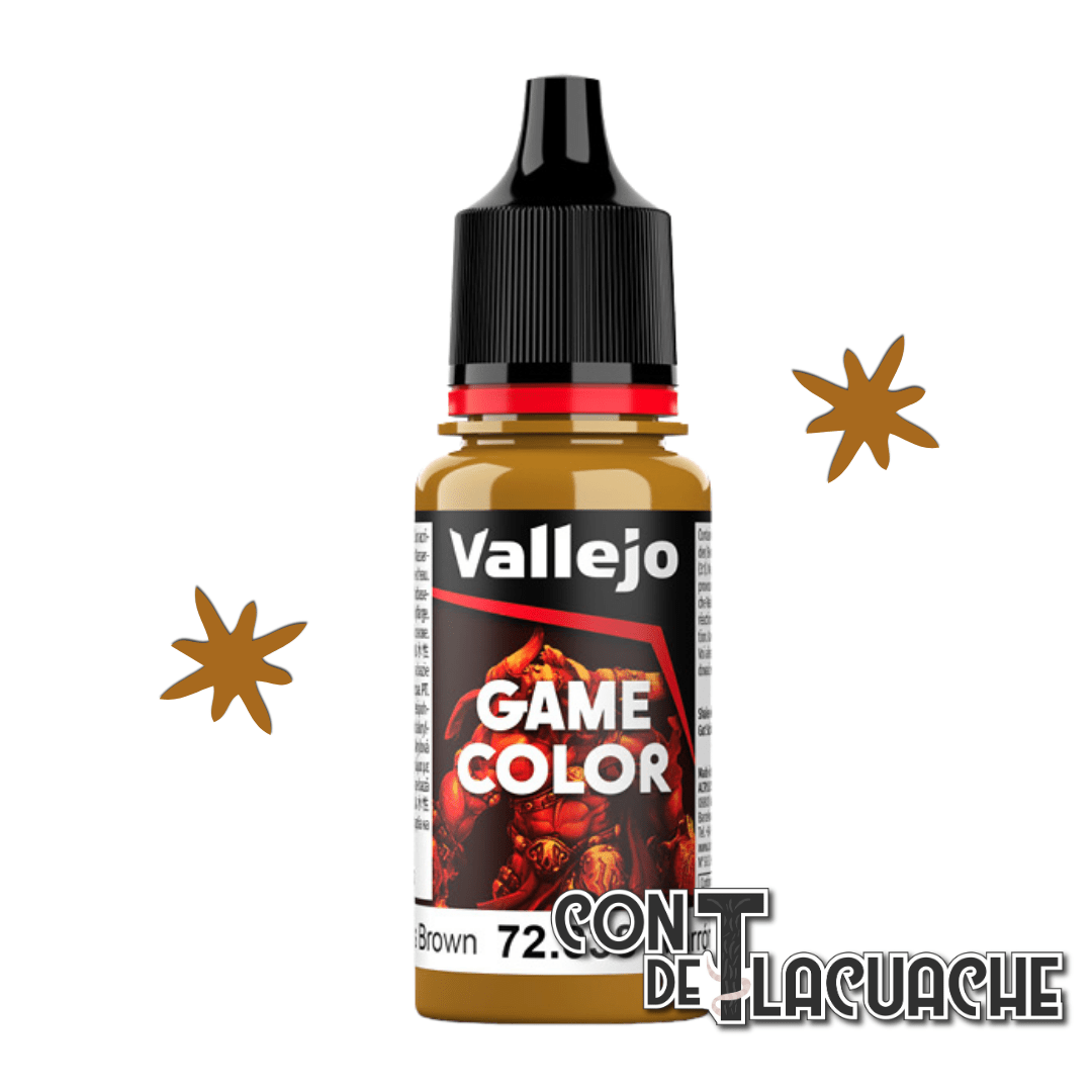 NEW Game Color Scrofulous Brown 18ml (72038) | Vallejo - Con T de Tlacuache - Vallejo