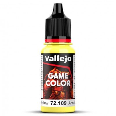 NEW Game Color Toxic Yellow 18ml (72109) | Vallejo - Con T de Tlacuache - Vallejo