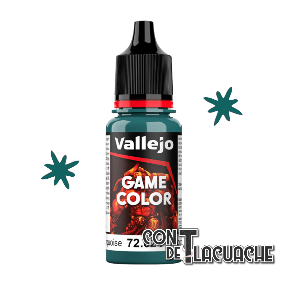 NEW Game Color Turquoise 18ml (72024) | Vallejo - Con T de Tlacuache - Vallejo