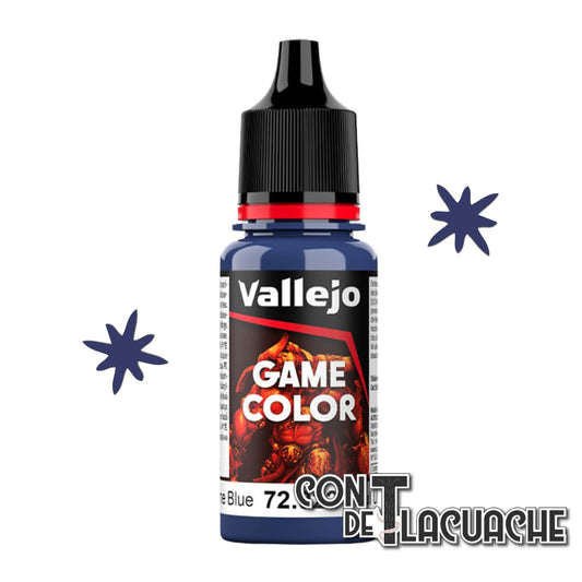 NEW Game Color Ultramarine Blue 18ml (72022) | Vallejo - Con T de Tlacuache - Vallejo