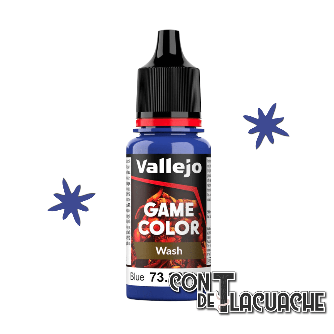 NEW Game Wash Blue 18ml (73207) | Vallejo - Con T de Tlacuache - Vallejo