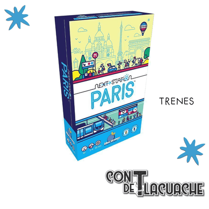 Next Station Paris | Blue Orange Games - Con T de Tlacuache - Con T de Tlacuache