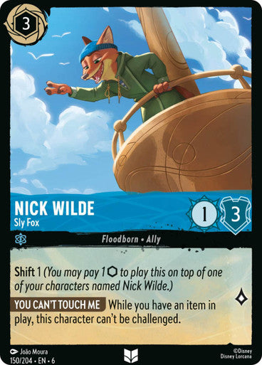 Nick Wilde - Sly Fox ( Non-foil )