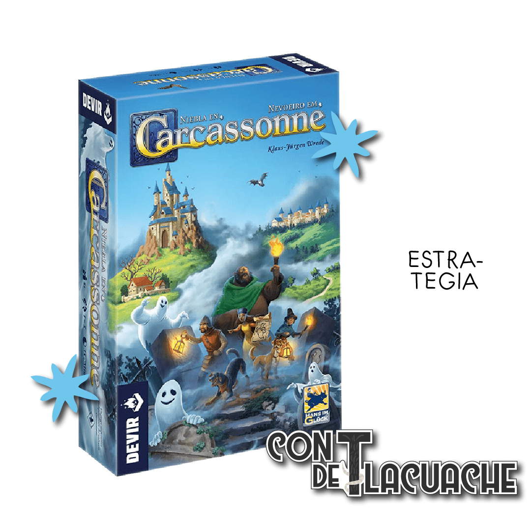 Niebla en Carcassonne | Devir - Con T de Tlacuache - Devir