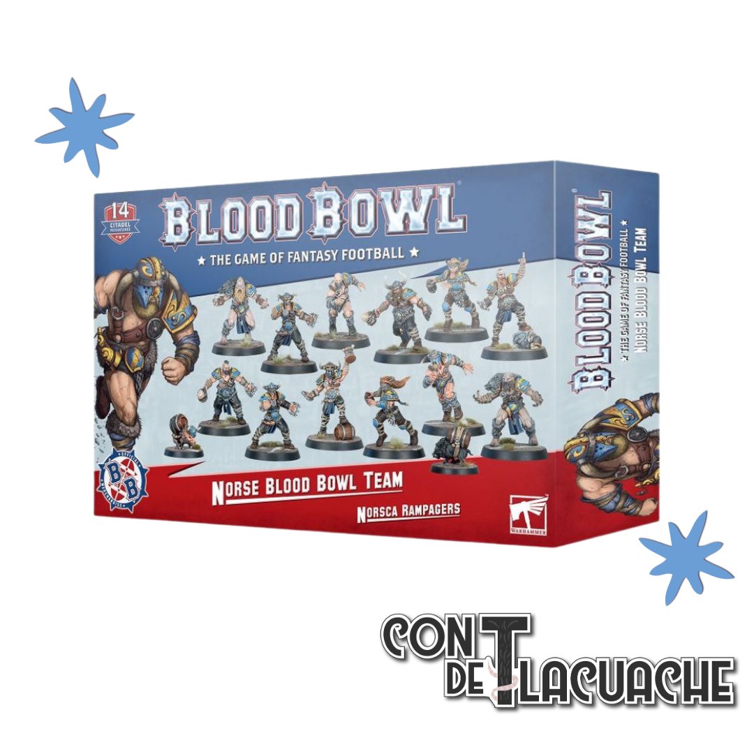 Norse Team Blood Bowl | Games Workshop - Con T de Tlacuache - Con T de Tlacuache